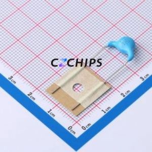 Condensador de Seguridad DE1B3RA471KN4AQ01F, Componente de Montaje en Orificio (THT), P=10mm 470pF 10% 500V X1, Y1 - Product Image 1