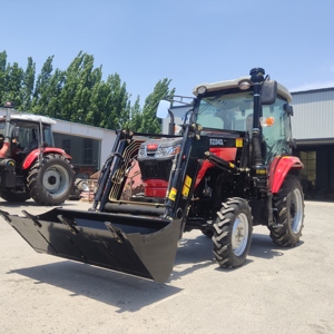 Tracteur agricole chinois de petite taille 50-60-70 CV avec accessoires avant - Product Image 6