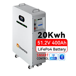 Batterie au lithium 20 kWh, système de stockage d'énergie domestique 20 kWh 48 V, batteries solaires LiFePO4 51,2 V 300 Ah 400 Ah 15 kWh avec BMS - Product Image 1