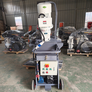 220V/380V Customizable Voltage Fully Automatic Dry Wet Model Gypsum Plastering Spraying Machine Mini Wall Mortar Plaster Sprayer - Product Image 4