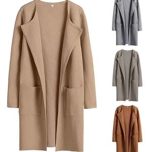 Poncho de Poliéster Vintage Casual y Cómodo para Mujer, Estilo Europeo y Americano, para Otoño e Invierno, Venta al por Mayor - Product Image 5