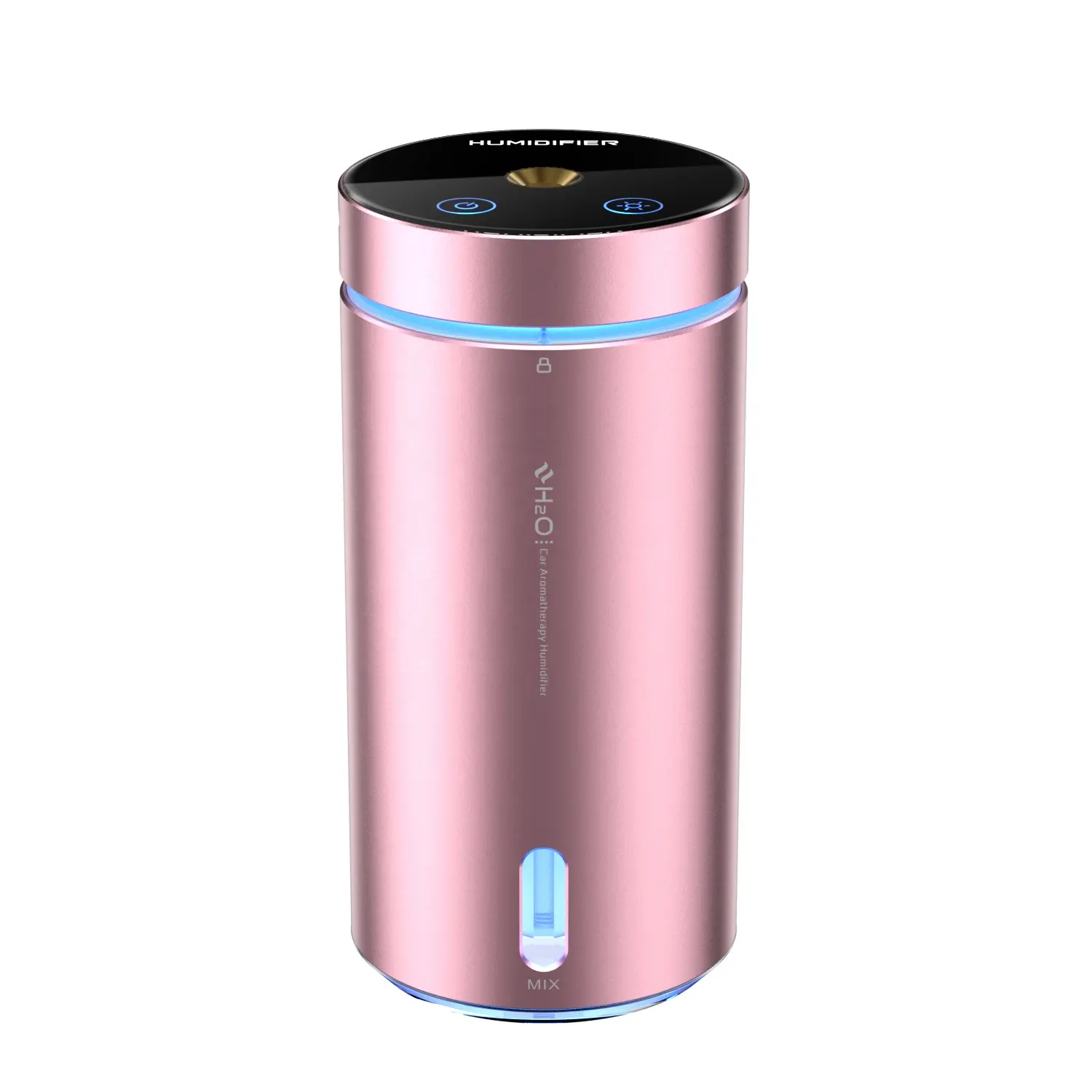 Portable Aluminum Usb Mini Smart 300ml Car Aroma Diffuser Humidifier Air Humidifier Aroma Diffuser With Night Light