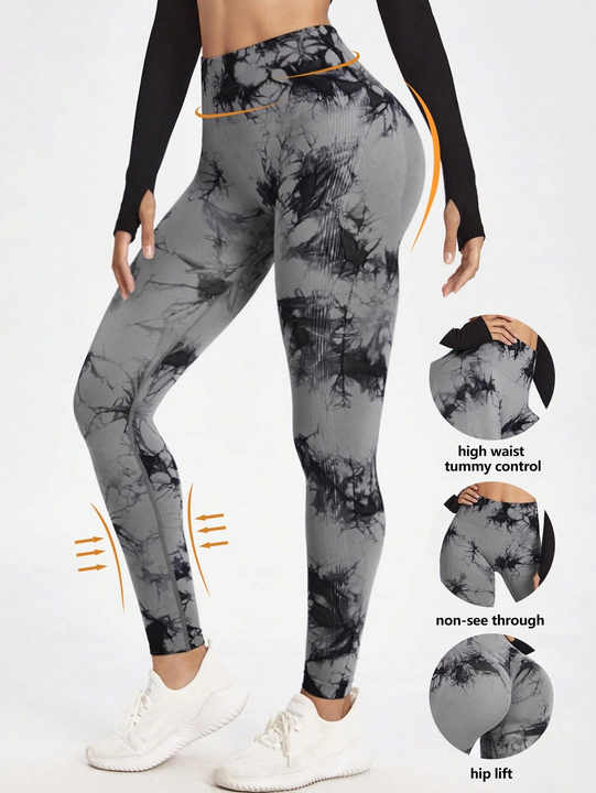Pleated Peach Hip Yoga Pants Tight Quick Drying Fitness Pants Women Training Dance Sports Yoga Jumpsuit