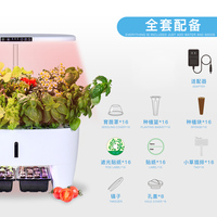 Système hydroponique de bureau arrosage automatique Microgreens appareil de cuisine réutilisable intérieur Hydro Microgreen Kit de culture