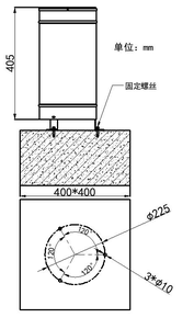 JX-YL-PL-6S a doppio ribaltamento benna pluviometro - Product Image 2