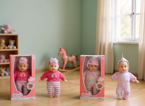 Poupée bébé en plastique 0-3 mois, jouet à habiller pour enfants, jeu d'imitation - Product Image 2