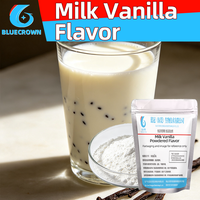 BLUECROWN Poudre de vanille lactée, arôme alimentaire, parfum laitier à base de plantes, Guangdong, pour boissons solides, confiseries, aliments santé, pré-mélanges d'assaisonnement
