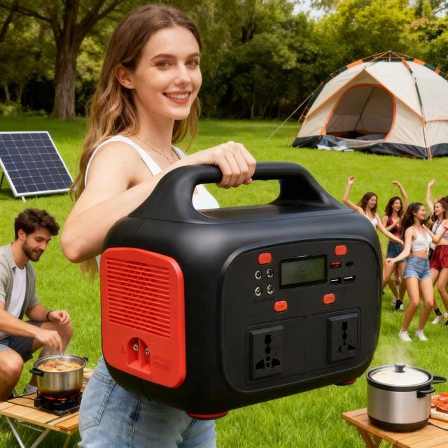 Portable Power Station Emergency Back-Up Source Battery 300W Emergency Power Supply
