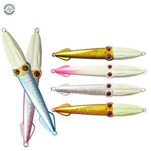 Señuelo Luminoso para Pesca de Calamar, 100g, con Núcleo de Plomo, para Pesca en Agua Salada, Señuelo de Fondo - Product Image 4