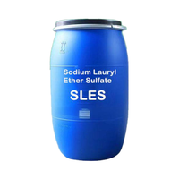 SLES 28% 70% Sodium Lauryl Ether Sulfate Détergent Liquide & Matière Première Cosmétique pour Soins de la Peau