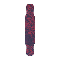 Planche de longboard de danse personnalisée KOSTON haut de gamme en fibre de carbone, bambou et érable canadien