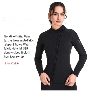 3mm para hombres y mujeres Split a prueba de frío cálido Tops y pantalones Snorkeling Surf Trajes de baño de invierno <span class=keywords><strong>Traje</strong></span> de <span class=keywords><strong>neopreno</strong></span> de buceo - Product Image 3