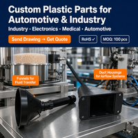 Pièces de boîtier en plastique moulées par injection de haute précision sur mesure pour usage industriel et de construction - Modèle personnalisé d'origine Zhejiang
