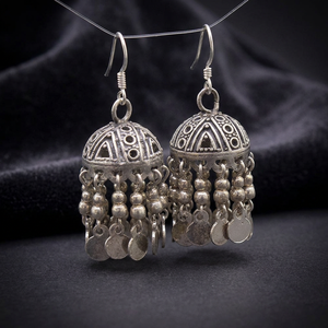 Pendientes de Plata de Ley 925 Hechos a Mano con Diseño Vintage, Elegantes y Modernos, para Fiestas, Joyería al por Mayor - Product Image 3