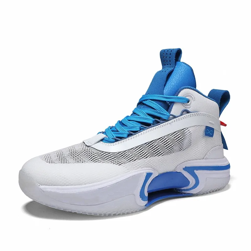 Factory Wholesale Basketball Court Training Game Thick Bottom Non-slip Expensive Best Mens Basketball Shoe Stores Near Me