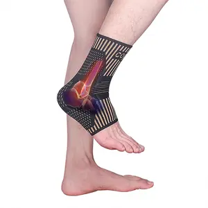 Copper Infused Compression Plantar Fasciitis Socks Foot Brace For Sprained Ankle Sleeve Support