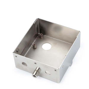 Boîtier en tôle d'acier inoxydable OEM avec trous personnalisés pour le câblage et les applications industrielles - Product Image 3