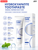 Dentifrice à l'hydroxyapatite Marque Blanche 120g Menthe Fraîche Nettoyage Doux Soin des Taches Superficielles Soin Bucco-dentaire Quotidien Fabricant OEM ODM