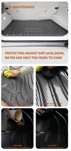 Tapis de coffre arrière TPO + protection de dossier compatible avec <span class=keywords><strong>VW</strong></span> <span class=keywords><strong>ID</strong></span> <span class=keywords><strong>BUZZ</strong></span> 2025 - Product Image 4