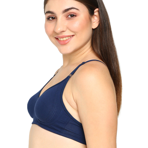 Sujetador de cobertura completa sin aros para mujer, suave, transpirable, de tela ligera, sin costuras, cómodo, para uso durante todo el día - Product Image 4