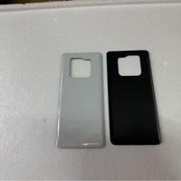Coque arrière en verre avec cadre miroir et lentille adhésive pour Poco X7 Pro & Redmi Note 14 PRO PLUS