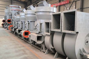 UNIQUEMAC Ultrafine Gypsum Powder Raymond Mill Vertical Mineral Cement Dolomite Roller <b>Grinder</b> with Gearbox and Engine - Product Image 5