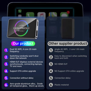 Aibox อะแดปเตอร์ CarPlay ไร้สาย Android 13 2G <span class=keywords><strong>16GB</strong></span> มัลติมีเดีย Netflix YouTube รถเล่น Android กล่อง Ai สำหรับแอปเปิ้ลไอโฟน - Product Image 4