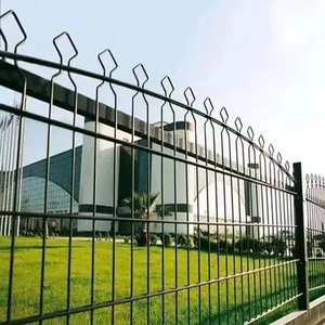 YC disesuaikan 656 2d kawat ganda pagar jala harga rendah pagar taman hijau jaring mudah dipasang 868 pagar batas taman - Product Image 5