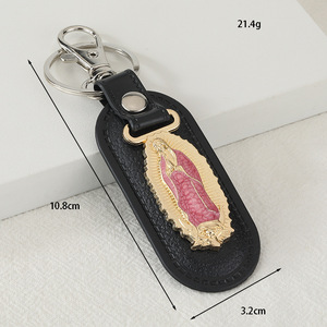 Llavero Retro Vintage de San <span class=keywords><strong>Judas</strong></span> Tadeo Dorado, Regalo Religioso Mexicano - Product Image 3