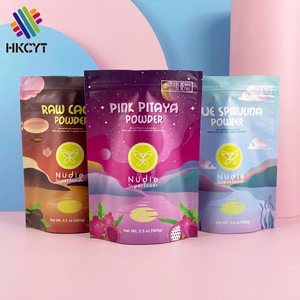 Sachet Doypack Personnalisé Imprimé Numérique avec Fermeture Éclair, Emballage Alimentaire de Qualité pour Fruits, Légumes et Poudres Superalimentaires - Product Image 1