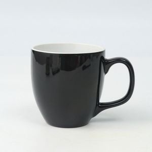 Custom Logo <b>Hot</b> Sale Ceramic Large Capacity Color Glaze Mug Coffee Cup With Handle - Product Image 3
