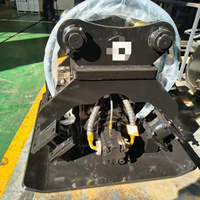 Compacteur vibrant hydraulique MONDE pour excavatrice, plaque compacteuse pour la consolidation des sols