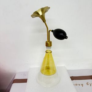 Flacon d'échantillonnage professionnel en laiton et verre pour arômes, adapté au café, au thé, aux spiritueux, aux huiles essentielles et aux parfums - Product Image 4