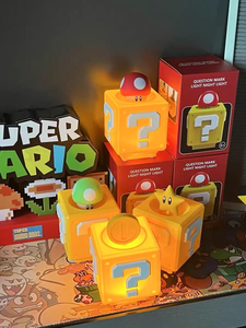โคมไฟ LED รูปเครื่องหมายคำถามแบบมีเสียง รุ่น Creative <span class=keywords><strong>Mario</strong></span> ของตกแต่งบ้านสุดหรู ทำมือ ดีไซน์ทันสมัย ของขวัญสุดพิเศษ - Product Image 1