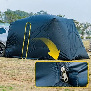 Toldo <span class=keywords><strong>de</strong></span> Lujo <span class=keywords><strong>para</strong></span> Viajes Familiares, Glamping y Viajes por Carretera, Impermeable, <span class=keywords><strong>para</strong></span> la Puerta Trasera <span class=keywords><strong>de</strong></span> SUV, Toldo <span class=keywords><strong>para</strong></span> <span class=keywords><strong>Maletero</strong></span> <span class=keywords><strong>de</strong></span> <span class=keywords><strong>Coche</strong></span> - Product Image 4