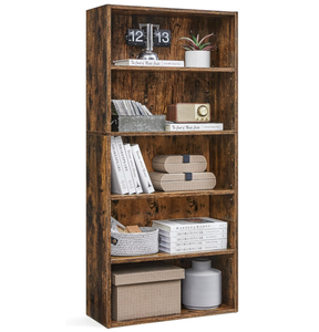 5-Tier Bookcase <strong>Book</strong> <strong>Shelf</strong> <strong>Open</strong> Storage <strong>Shelf</strong> 9.4 X 23.6 X 52.8 Inches for Living Room Home Office Dinning Room - Product Image 4