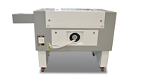 Machine de découpe laser CNC 4060 - Refroidie par eau, facile à utiliser, prend en charge les formats PLT/DXF pour le bois/le contreplaqué