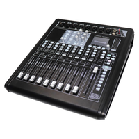 Console de mixage numérique professionnelle MX8812 à 12 canaux avec lecteur MP3 BT/USB, alimentation fantôme 48V, égaliseur 6 bandes