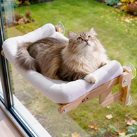 Hamac orthopédique pour chat, design pour fenêtre, avec rebord, pour rebord de fenêtre