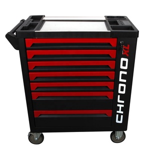 244pcs 7- Layer Metal Garage Tool Cabinet with Workshop Hand Tools Herramientas de mano