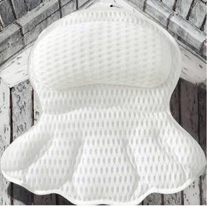 <span class=keywords><strong>Coussin</strong></span> de <span class=keywords><strong>baignoire</strong></span> en tissu maillé 3D avec <span class=keywords><strong>ventouse</strong></span> antidérapante, lavable en machine - Product Image 1
