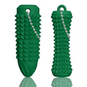 Portachiavi Sensoriale Antistress con Punte, Giocattolo per Massaggio delle Dita in <span class=keywords><strong>Silicone</strong></span> per Alleviare il Dolore - Product Image 4