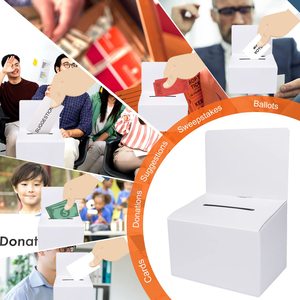 Boîtes à rainurer vierges personnalisables en gros pour les tirages de fête de remise des diplômes, les boîtes de vote, les boîtes à suggestions, les boîtes à dons - Product Image 5
