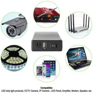 Talentcell Dc Usb-Uitgang Draagbare 18650 Oplaadbare 12V Batterij Lithium Ion Dc Ups Module Wifi Router Ups - Product Image 6