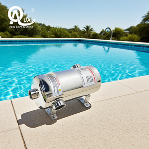 Intercambiador de Calor para Piscina de Acero Inoxidable 304 Water Crown, Fácil Instalación, Diseño Portátil, Accesorio Esencial para Piscinas - Product Image 1