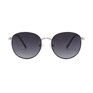 Oval Metal <b>Frame</b> <b>Sunglasses</b> Gradient Lenses 100% UV Protection Unisex Elegant Casual Eyewear for Adults - Product Image 1