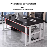 Bureau de travail en bois moderne - Meubles de bureau écologiques et durables pour usage professionnel