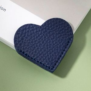 Wholesale Pu Leather Heart Waterproof Student Page Markers Special Cute <b>Bookmark</b> Gift for Read Lovers - Product Image 6