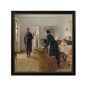 Reproducciones Realistas de Pinturas al Óleo de Alta Calidad y Tamaño Personalizado al por Mayor. No se Deje Pasar la Oportunidad. Pintura al óleo de Ilya Repin de 1884-1888 Do Not Wa - Product Image 3
