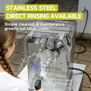 Machine à <span class=keywords><strong>jus</strong></span> <span class=keywords><strong>de</strong></span> canne à sucre automatique commerciale à 3/4/5 rouleaux en <span class=keywords><strong>acier</strong></span> <span class=keywords><strong>inoxydable</strong></span> pour restaurant et commerce - Product Image 3